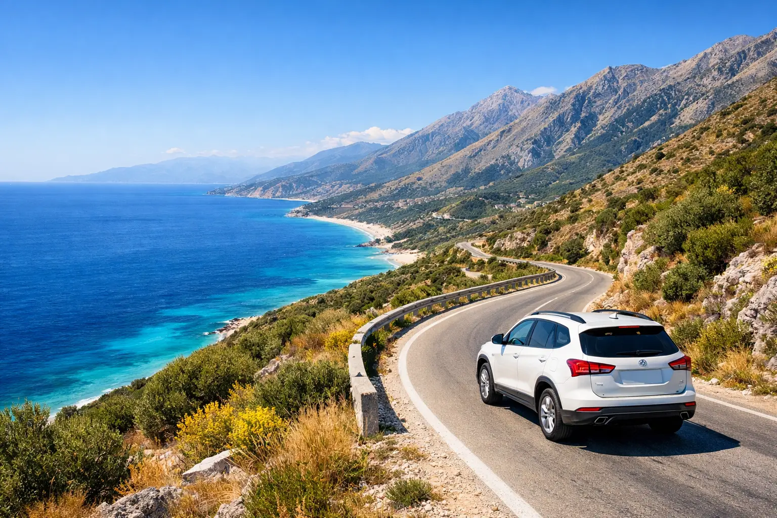 Mietwagen Albanien Road Trip